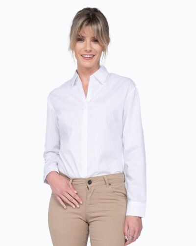 Koszula damska z długim rękawem JHK SHLOXF